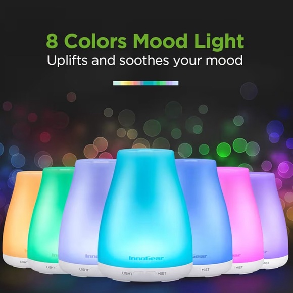 InnoGear Aromatherapy Diffuser - Basic White - New In Box - Picture 5 of 5